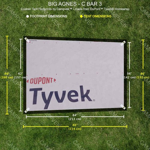 Tyvek footprint per - tyvek, la