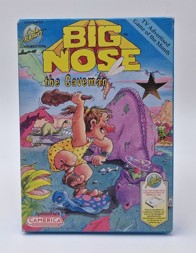 Big nose the caveman - big,